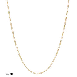 Naszyjnik CM miedź pozłacany 14k - MF39286