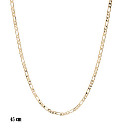 Naszyjnik CM miedź pozłacany 14k - MF39291