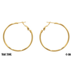 Kolczyki Stal 316L - MF39512A