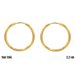 Kolczyki Stal 316L - MF39507B