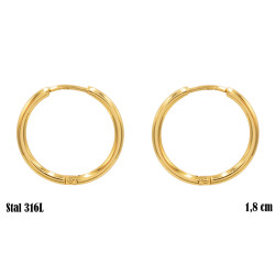 Kolczyki Stal 316L - MF39506C