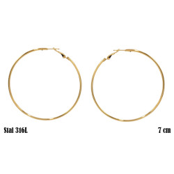 Kolczyki Stal 316L - MF39512D