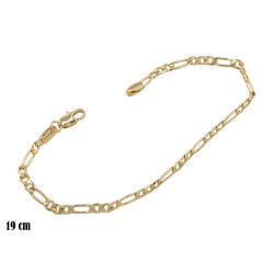 Bransoletka CM miedź pozłacana 14k - MF39311