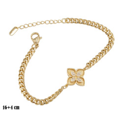 Bransoletka CM miedź pozłacana 14k - MF38908