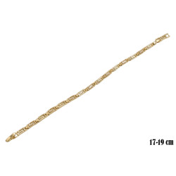 Bransoletka CM miedź pozłacana 14k - MF39551