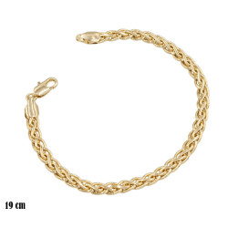 Bransoletka CM miedź pozłacana 14k - MF39306