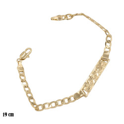 Bransoletka CM miedź pozłacana 14k - MF38904