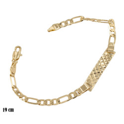 Bransoletka CM miedź pozłacana 14k - MF38905