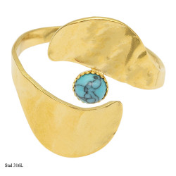 Pierścionek Xuping Stal 316L - MF38928