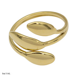 Pierścionek Xuping Stal 316L - MF38889