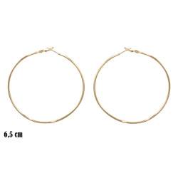 Kolczyki CM miedź pozłacane 14k - MF39581