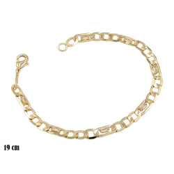 Bransoletka CM miedź pozłacana 14k - MF39227