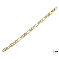 Bransoletka CM miedź pozłacana 14k - MF39315