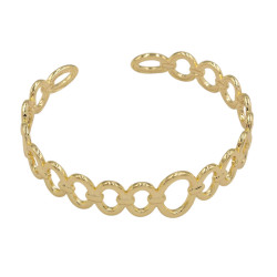 Bransoletka CM miedź pozłacana 14k - MF39324