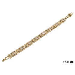 Bransoletka CM miedź pozłacana 14k - MF39436