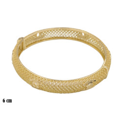 Bransoletka CM miedź pozłacana 14k - MF39333