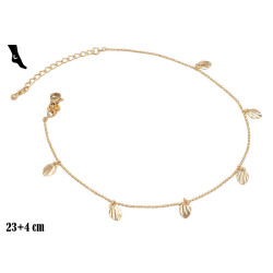 Bransoletka Xuping na kostkę pozłacana 18k - MF38641