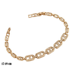 Bransoletka Xuping pozłacana 18k - MF38468