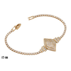 Bransoletka Xuping pozłacana 18k - MF38737