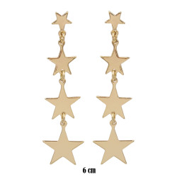 Kolczyki CM miedź pozłacana 14k - MF39574