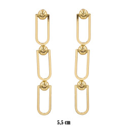 Kolczyki CM miedź pozłacana 14k - MF39573