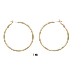 Kolczyki CM miedź pozłacana 14k - MF39579