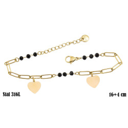 Bransoletka Xuping Stal 316L - MF38746-BP