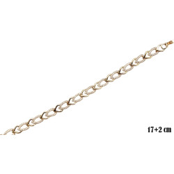 Bransoletka Xuping pozłacana 18k - MF38972