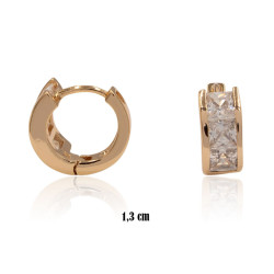 Kolczyki Xuping pozłacane 18k - MF38704