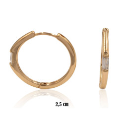 Kolczyki Xuping pozłacane 18k - MF38659