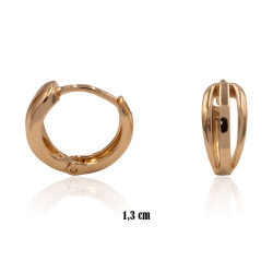 Kolczyki Xuping pozłacane 18k - MF38802