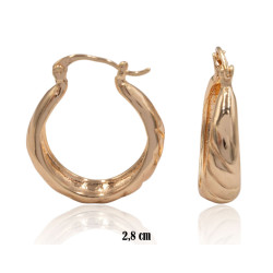 Kolczyki Xuping pozłacane 18k - MF38652