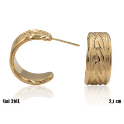 Kolczyki Xuping Stal 316L - MF38978
