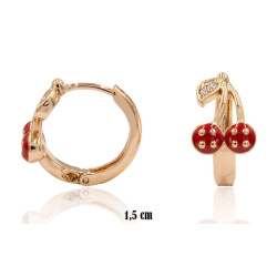 Kolczyki Xuping pozłacane 18k - MF38897