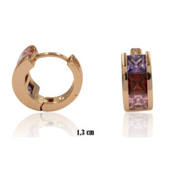 Kolczyki Xuping pozłacane 18k - MF38705