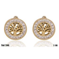 Kolczyki Xuping Stal 316L - MF38626