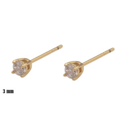 Kolczyki Xuping pozłacane 18k - MF38806