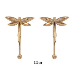 Kolczyki Xuping pozłacane 18k - MF38925