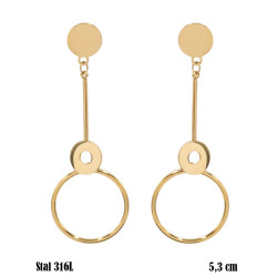 Kolczyki Xuping Stal 316L - MF38981