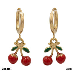 Kolczyki Xuping Stal 316L - MF38363