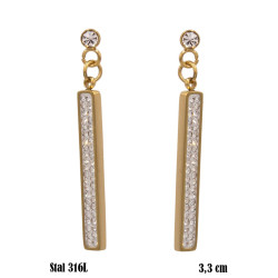 Kolczyki Xuping Stal 316L - MF40028