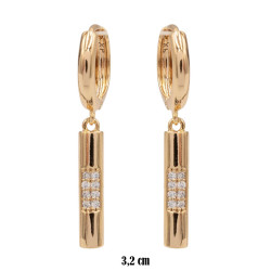 Kolczyki Xuping pozłacane 18k - MF40013