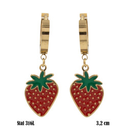 Kolczyki Xuping Stal 316L - MF38635