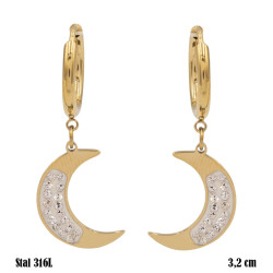 Kolczyki Xuping Stal 316L - MF38887