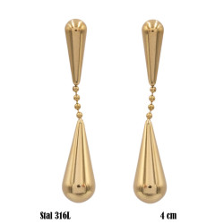 Kolczyki Xuping Stal 316L - MF38957