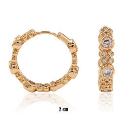 Kolczyki Xuping pozłacane 18k - MF38976