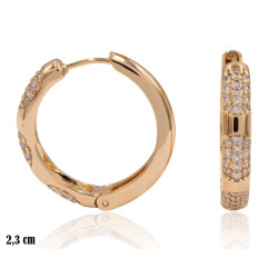 Kolczyki Xuping pozłacane 18k - MF38967