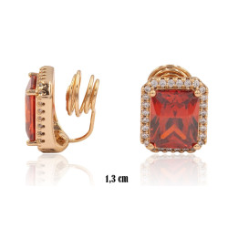 Klipsy Xuping pozłacane 18k - MF38830