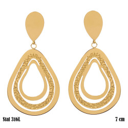 Kolczyki Xuping Stal 316L - MF38709