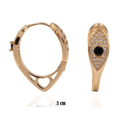 Kolczyki Xuping pozłacane 18k - MF38964